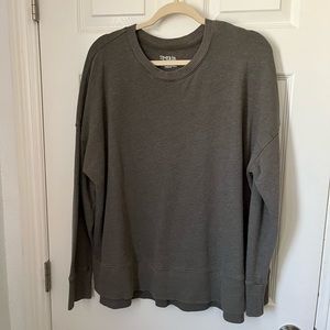 Sage/gray sweatshirt XL